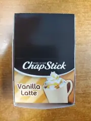 12 Count Box: Chapstick Vanilla Latte Lip Balm Limited Edition 0.15 oz. ea NEW