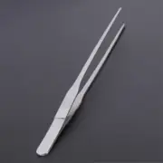Long 48Cm Stainless Steel Curved Aquarium Tweezers Aquarium Plants Tweezer Strai