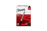 Sharpie Perm Mark Fine Black Box Of 36