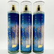 3-PACK BATH & BODY WORKS FROSTED COCONUT SNOWBALL FINE FRAGRANCE BODY MIST 8 OZ