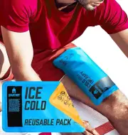 Ice Packs for Injuries - Reusable Soft Gel Hot Cold Icepack - Medical First Aid
