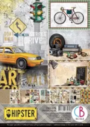 CIAO BELLA PAPER Paper PAD A4 9 PKG Hipster 9 Designs 1 Each
