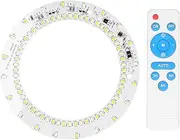 40W 80LED Light Source Panel 3.2V/3.7V White+ Warm Light Dual Color Ceiling Lamp Board with Remote Control