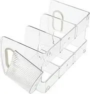MOLUCKFU Desktop Bookshelf Organizer Rack Book Holder for Home Office Storage for Notebooks Documents and Papers with Pen Holder Space Saving Design