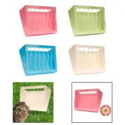 Rabbit Hay Feeder Small Pet Food Dispenser for Guinea Pig Chinchilla Bunny