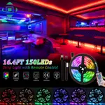 LED STRIP RGB WATERPROOF MULTICOLOR FLEXIBLE WITH 44 KEYS RE