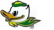 Aminco NCAA Oregon Ducks Logo Pin, Fighting Duck