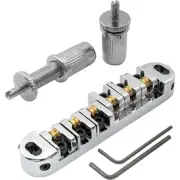 Roller Tune-O-Matic Saddle Bridge For Gibson Les Paul LP Guitar