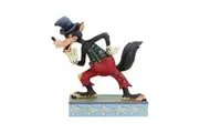 Disney Traditions I'll Huff and I'll Puff The Big Bad Wolf Jim Shore Figurine