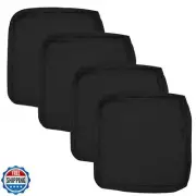 Oslimea Outdoor Patio Cushion Covers Replacement 22x20x4 inch 4Pack Patio Fur