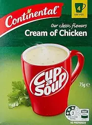 7 x Continental Cup A Soup Classic Cream of Chicken, 75G