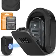Magnetic Key Box Hider under Car with 4 Digit Combination with Strong Magnet Lo