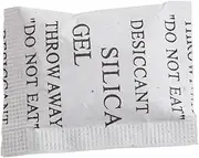 50 Pieces Silica Desiccant Drying Humidity Absorber Sachets Bags