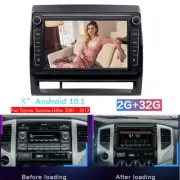 For 05-13 Toyota Tacoma Hilux LHD 8" Android 10.1 Head Unit Stereo GPS Wifi Navi