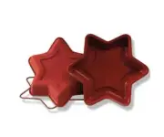 Louis Tellier SFT201 UniFLEX Non-Stick 10-1/4" Small Star Silicone Mold