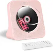 Portable CD Player with 4000mAH Battery, Desktop Bluetooth CD Player with Stereo