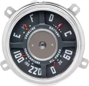 1947-49 Chevrolet Truck; Instrument Guage Cluster; Fuel Oil Temp Battery; 8 Cyl (for: Chevrolet)