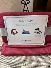 Pink Sleep Number Tech-e pillow for iPad, tablet, ereader, etc.