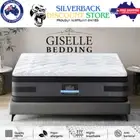 Giselle Bedding 36cm King Mattress Cool Gel Memory Foam Pocket Spring Bed Modern