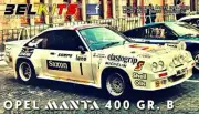 Aoshima 10550 1/24 Bell Kit No.9 Opel Manta 400 Jimmy McRae 24 Uren van Ieper