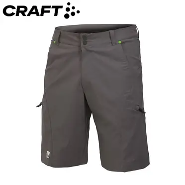 【黎陽戶外用品】瑞典CRAFT 1902646 In The Zone休閒短褲 男款 (黑、灰) 休閒短褲/排汗透氣/修飾腿型 20R02646