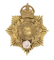 Royal Marine Light Infantry RM Chatham Band Helmet Plate