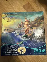 Disney The Little Mermaid 750 Piece Puzzle - Thomas Kinkade