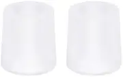 Silicone Toe Sleeves, 24 Count Pinky Toe Protector for Pain Relief, Gel Toe Covers for Blisters, Corn, Bunion, Hammer Toes, Overlapping Toes, Toenails Loss (Clear)
