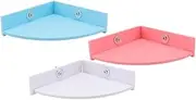 Toyvian 3Pcs Hamster Cage Platform Small Animal Jumping Durable Easy to Install Guinea Pig Base for Exercise Boredom Relief Safe Materials