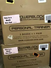 Powerblock Adjustable Dumbbells(PAIR)Personal Trainer Set. 5-50lbs Local Pickup