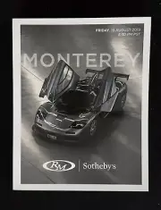 2019 RM Monterey FRI Auction Catalog NEW McLaren F1 LM Ford GT40 Roadster Proto