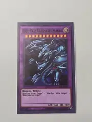 Yu-Gi-Oh! Blue Eyes Ultimat Credit Card Skin Cover - Wrap Decal Pre-Cut Sticker