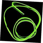 ULTECHNOVO El Cold Light Car Led Interior Lights Neon Sign Inside Automotive Wire Hood Strobe Car Interior Decoration Holder Accessories Exterior Coasters Mirror Indoor Decor El Wire Green