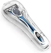 QSHAVE Portable Travel Razor Protector Case for Manual Razor System (6.41" x 2.4" x 1.18"), 1PC