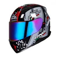 在飛比找樂天市場購物網優惠-RNG品牌摩托車頭盔雙鏡片機車頭盔電動車頭盔支持定制出口跨境