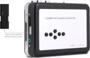Ezcap Portable Cassette Player, Standalone USB Cassette to MP3 Converter