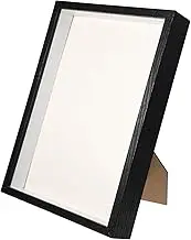 ULDIGI Three Hollow Photo Display Frame DIY Flower Floating Frame with Window Design for Home Decor and Creative Plant Display