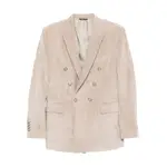 [Reveres 1949] Reveres 1949 Double-breasted Corduroy Jacket 48 IT NEUTRALS