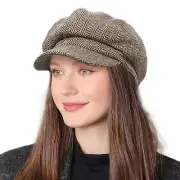 Womens Newsboy Caps Visor Beret Hat Bakerboy Cabbie Gatsby Hat Fashion Ladies...