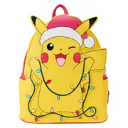 Pokemon - Holiday Pikachu Mini Backpack - 9x10.5x4.5 Inch