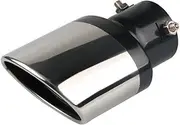 MKYKEGEAVF For IX35 IX45 Sonata Verna Solaris Elantra Tucson Mistra IX25 I30 Universal Car Exhaust Muffler Tail Throat Accessories Car exhaust pipe(Straight)