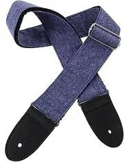 BIUDECO Guitars Guitar Strap Adjustable Bass Guitar Strap Cotton Instrument Shoulder Strap