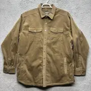 Ariat Mens Rebar Sherpa Lined Corduroy Shirt Jacket 2XL Tall Work Outdoor Heavy