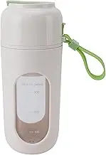 XIASABA Portable USB Rechargeable Mini Blender Cup With 12 Steel Blades Ideal For Home Sports Outdoors And Travel Green (Green)