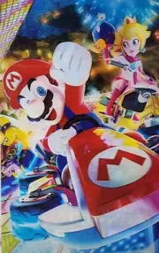 3d Holographic Lenticular SUPER MARIO BROS. and RABBIDS POSTER!! 3in1