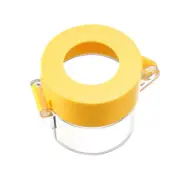1pcs Yellow Plastic Switch Cover Protector for 30mm Push Button Switch 55*55