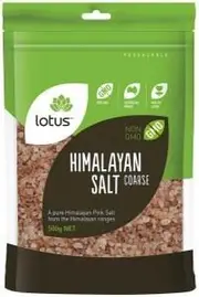Lotus Himalayan Pink Coarse Salt (Bag) 500g