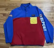 NWT POLO RALPH LAUREN P-93 RLPC FLEECE PULLOVER