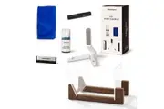 Crosley 5 In 1 Record Cleaning Set & Crosley Record Storage Display Stand Bundle