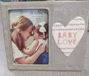 BABY LOVE FRAME MADE BY NAT & JULES DEMDACO BRAND FOR 4X6 PHOTO